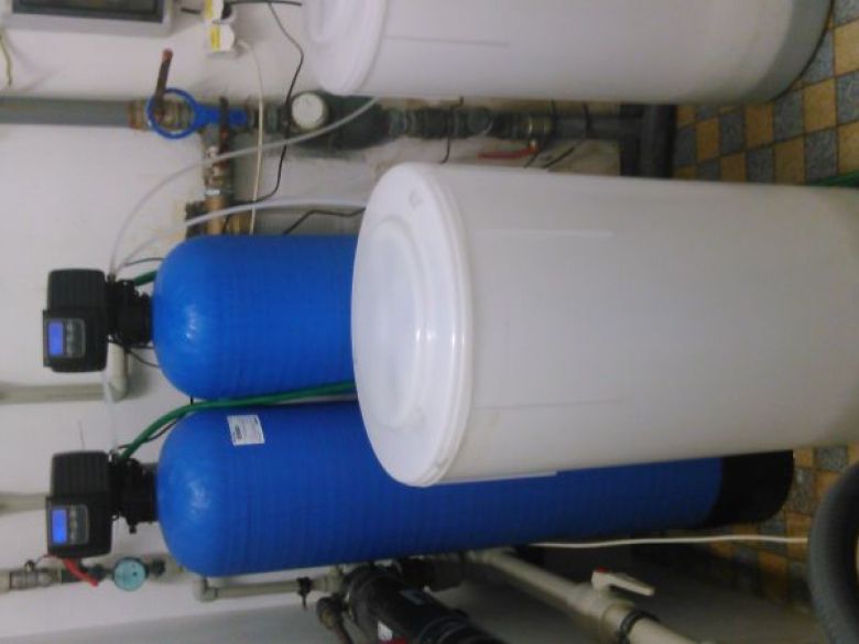 Změkčení vody filtrem 2 x VAS 80 P WMF 1"